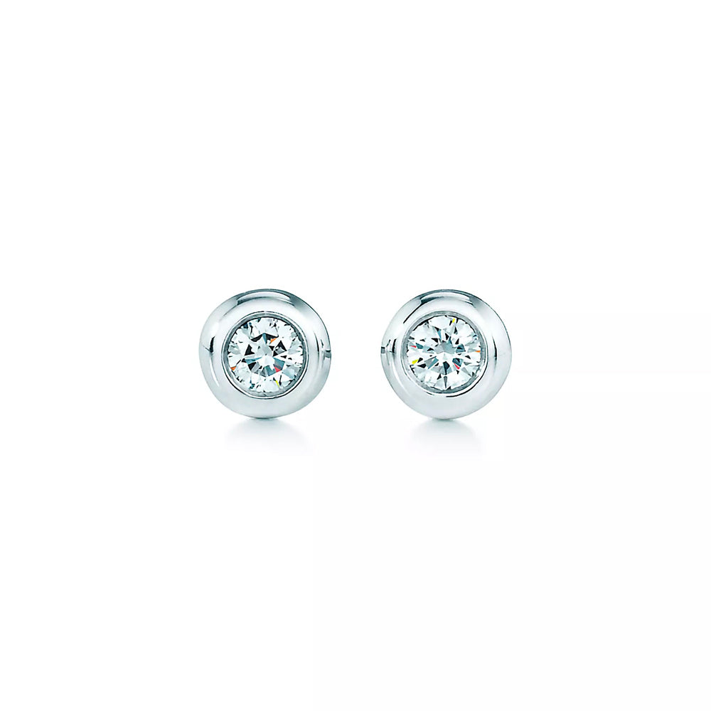 Tiffany & Co. Elsa Peretti® Diamonds by the Yard® Earrings in Silver