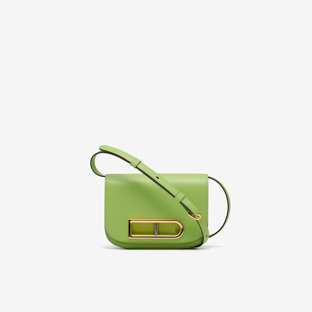 Delvaux Lingot Small in Olen Calf (Aloé)