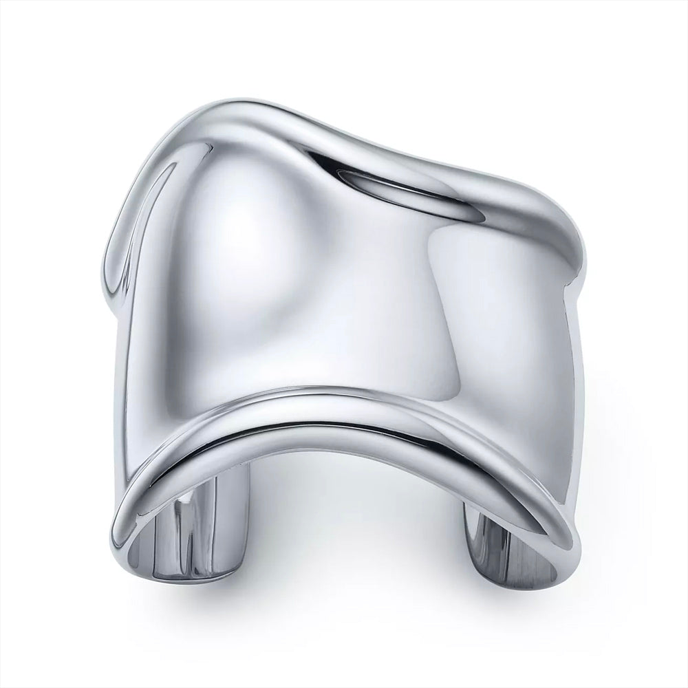 Tiffany & Co. Elsa Peretti® Medium Bone Cuff in Silver