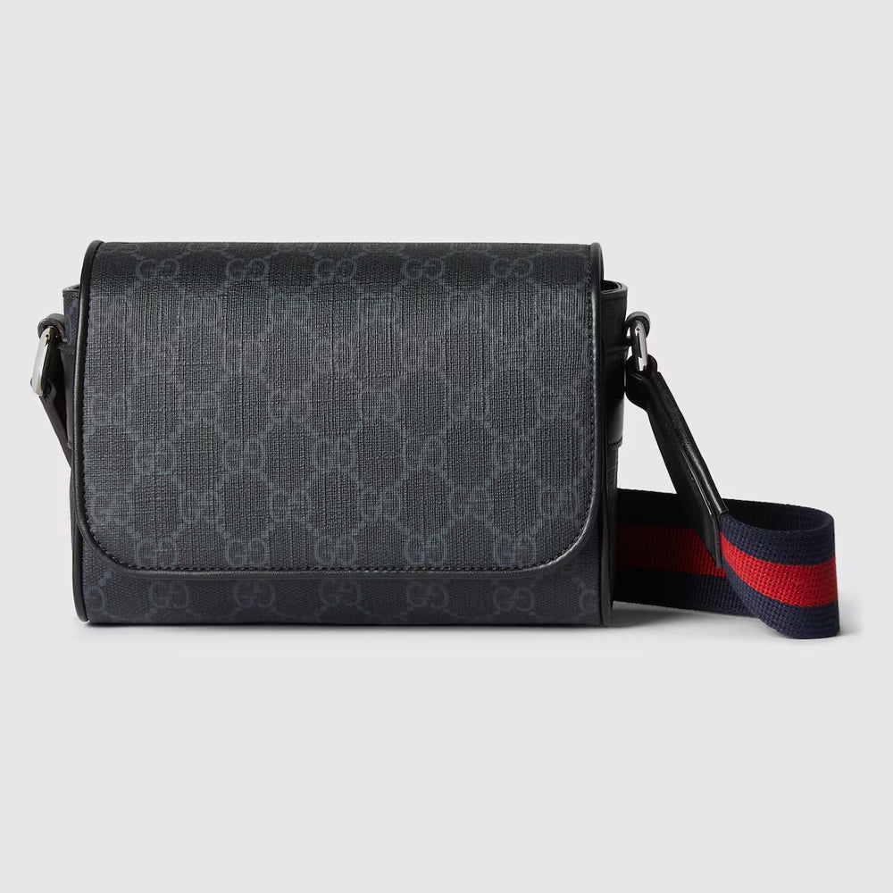 Gucci GG Super Mini Bag (Black GG Supreme canvas)