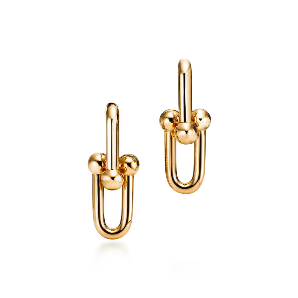 Tiffany & Co. Tiffany HardWear Large Link Earrings in Yellow Gold