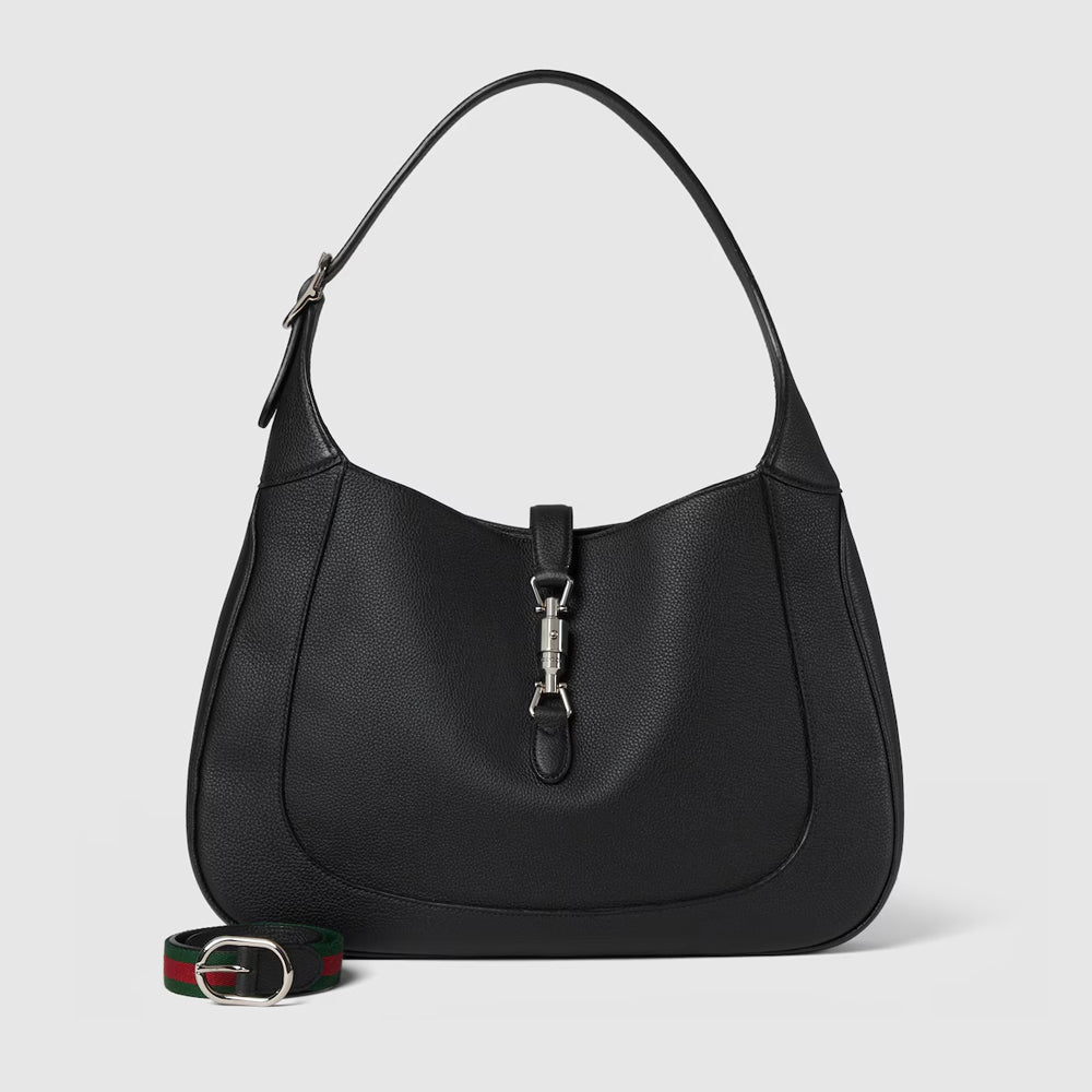 Gucci Black soft grainy leather (Black soft grainy leather)