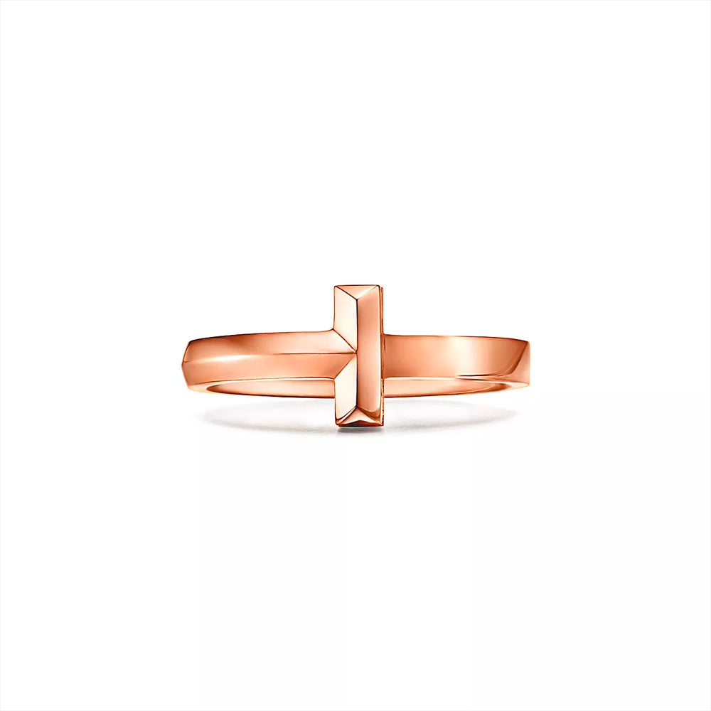 Tiffany & Co. Tiffany T T1 Ring in Rose Gold, 2.5 mm