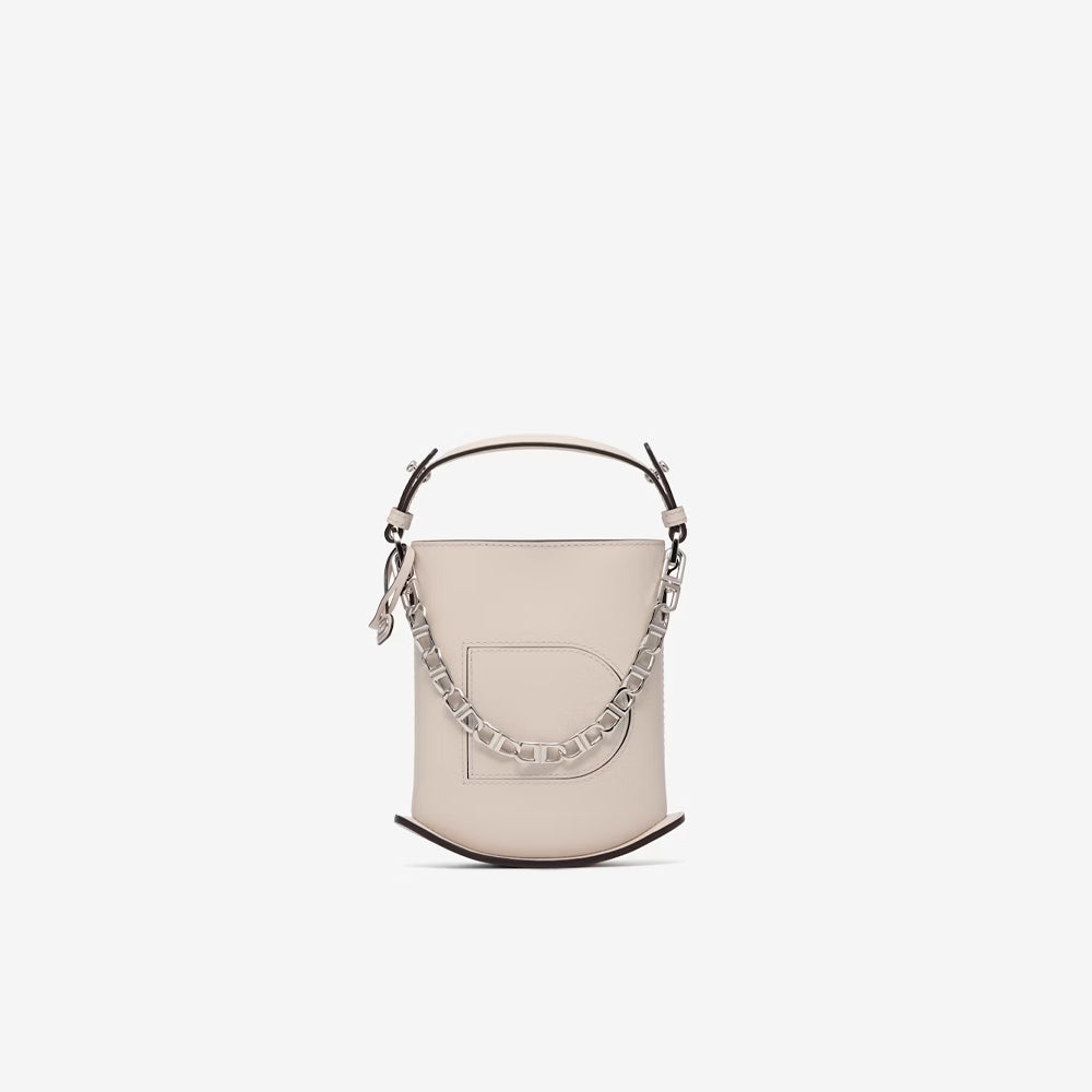 Delvaux Pin Toy Éclat in Box Calf (Sesame)