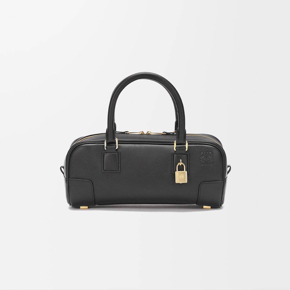 Loewe Amazona 23 Cropped bag in nappa calfskin (Black)