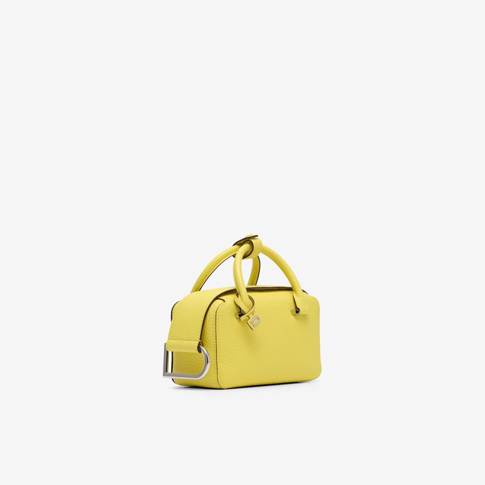 Delvaux Cool Box Nano in Taurillon Soft (Yuzu)