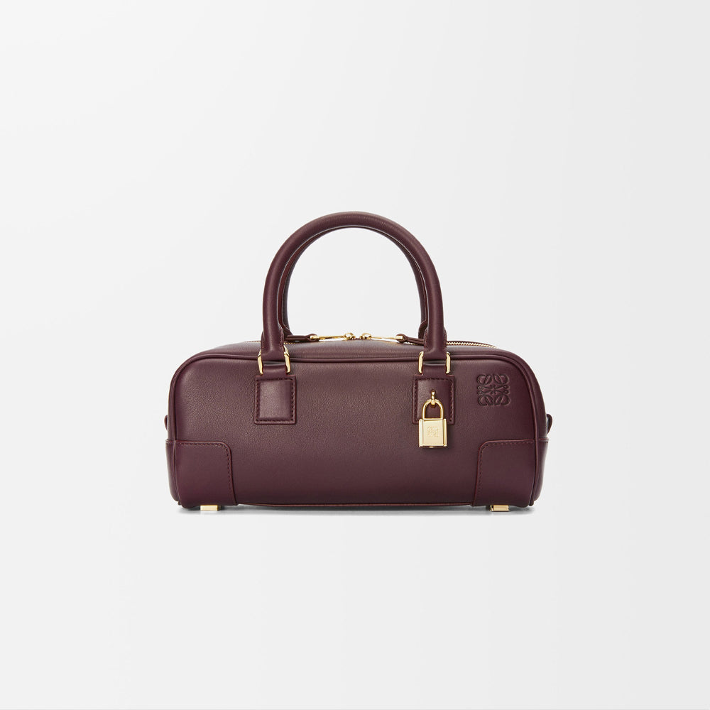 Loewe Amazona 23 Cropped bag in nappa calfskin (Dark Burgundy)