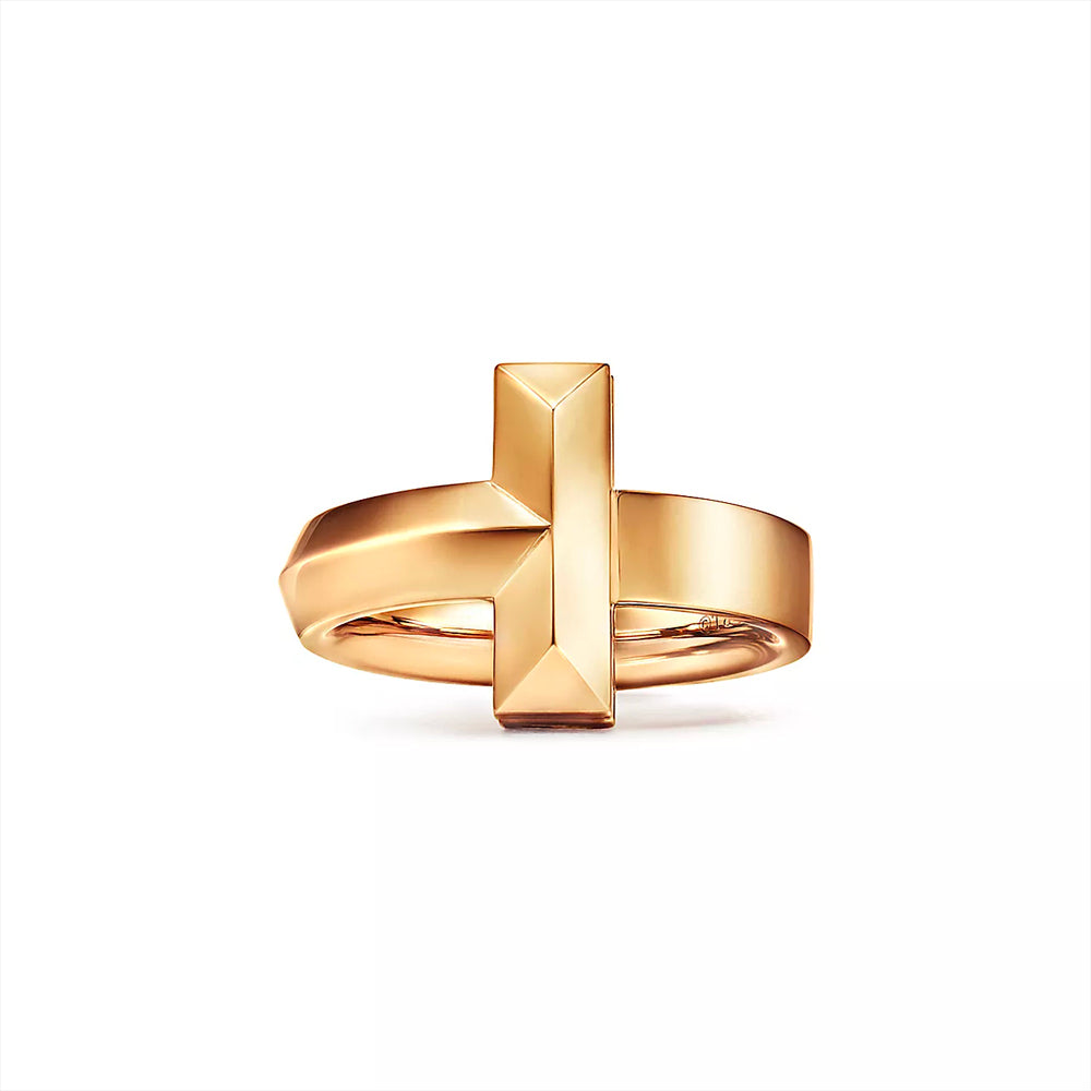 Tiffany & Co. Tiffany T T1 Ring in Yellow Gold, 4.5 mm Wide