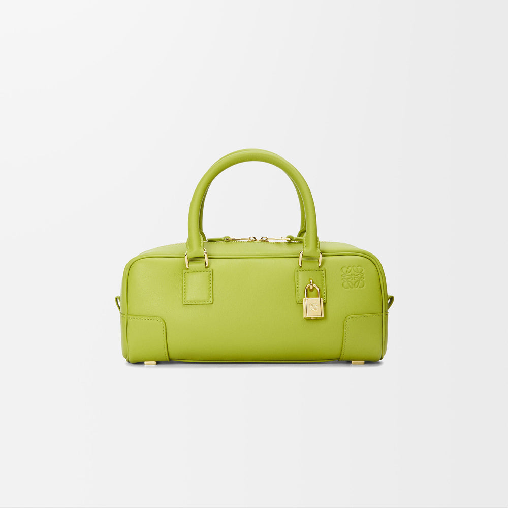 Loewe Amazona 23 Cropped bag in nappa calfskin (Meadow Green)