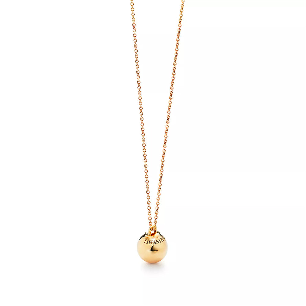 Tiffany & Co. Tiffany HardWear Ball Pendant in Yellow Gold,12.75 mm