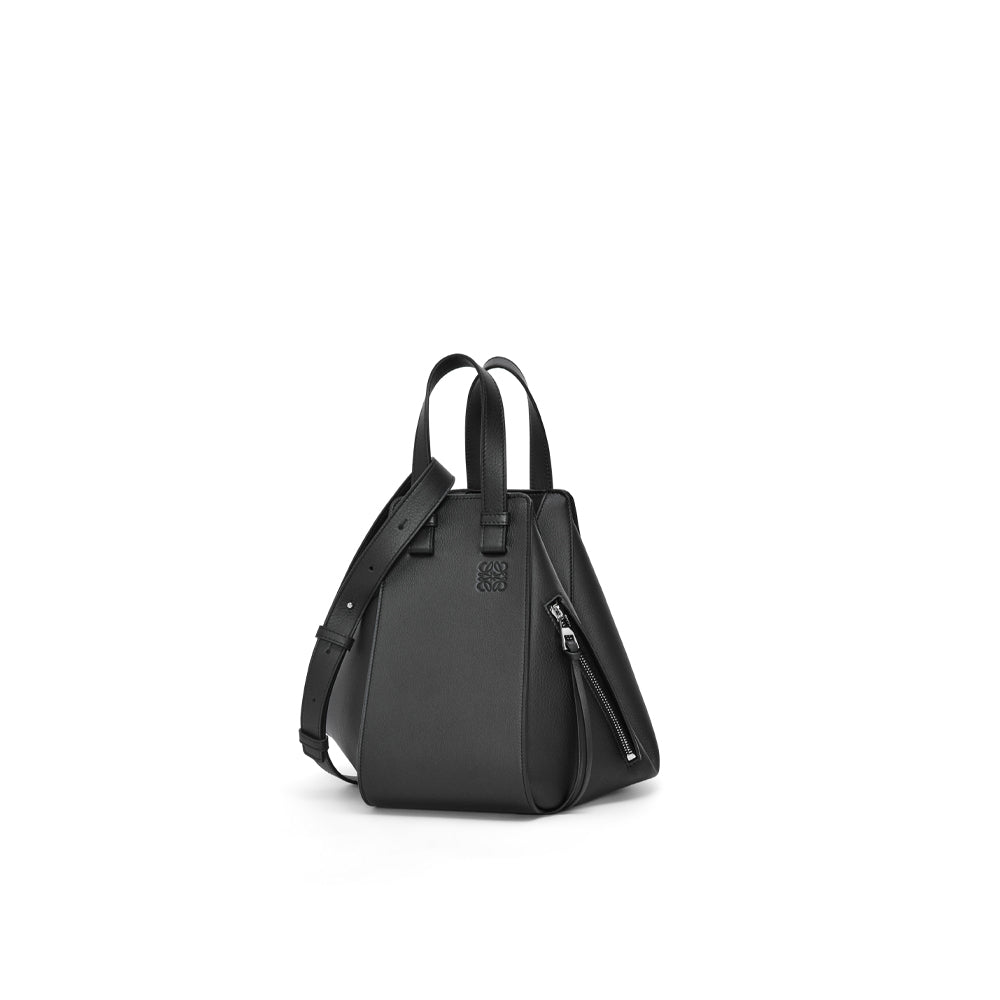 Loewe Small Hammock bag in classic calfskin (Black)