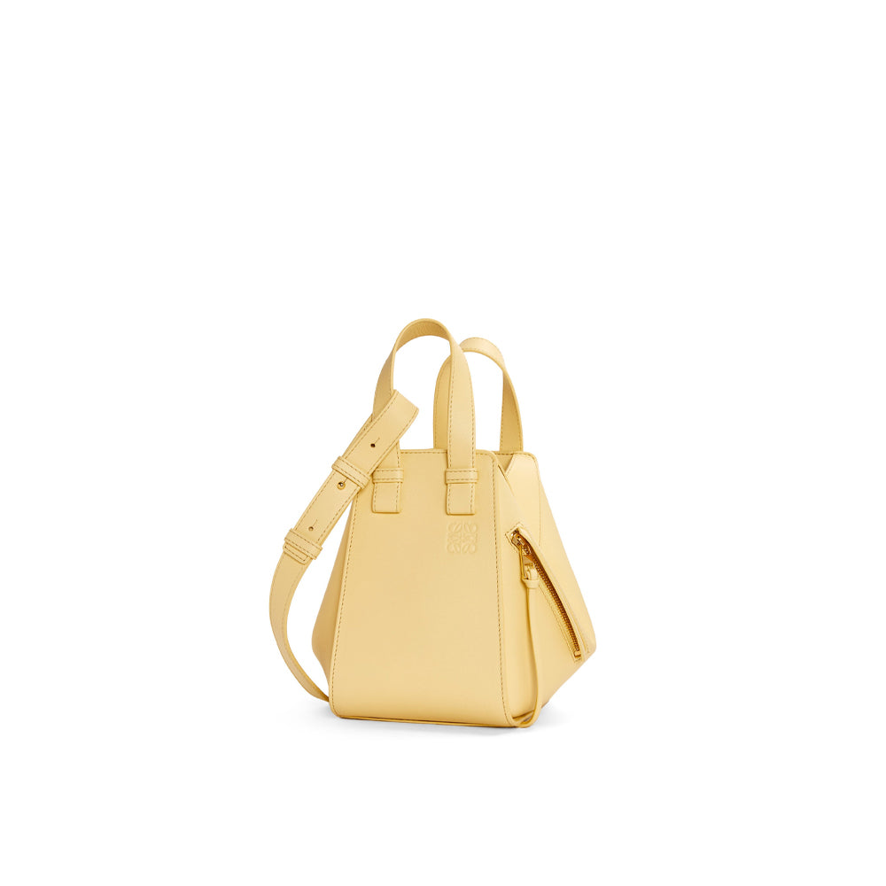 Loewe Compact Hammock bag in classic calfskin (Vanilla)