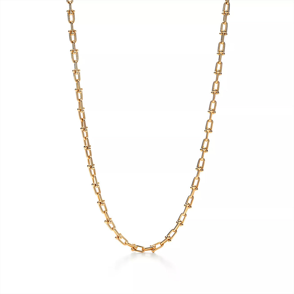 Tiffany & Co. Tiffany HardWear Small Link Necklace in Yellow Gold