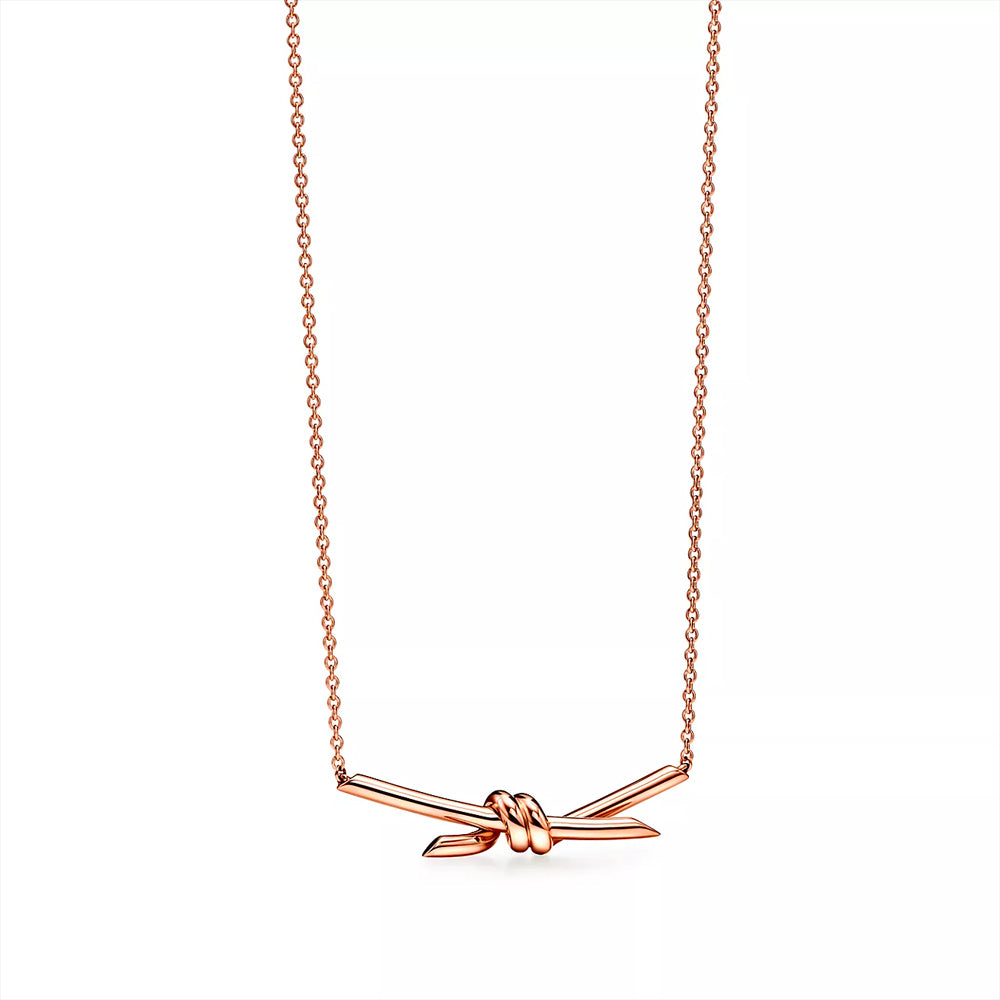 Tiffany & Co. Tiffany Knot Pendant in Rose Gold