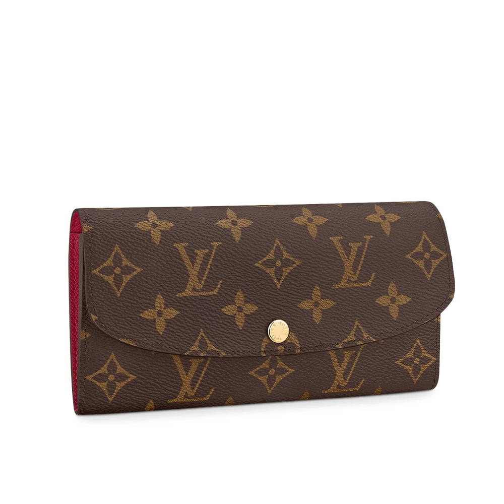 Louis Vuitton Wallet Emilie Monogram Empreinte Noir Black