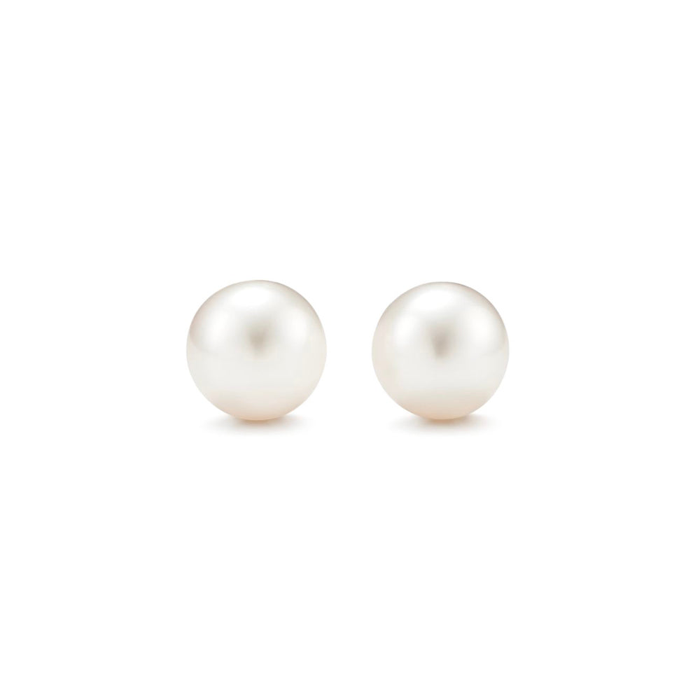 Tiffany & Co. Ziegfeld Collection Pearl Earrings in Silver