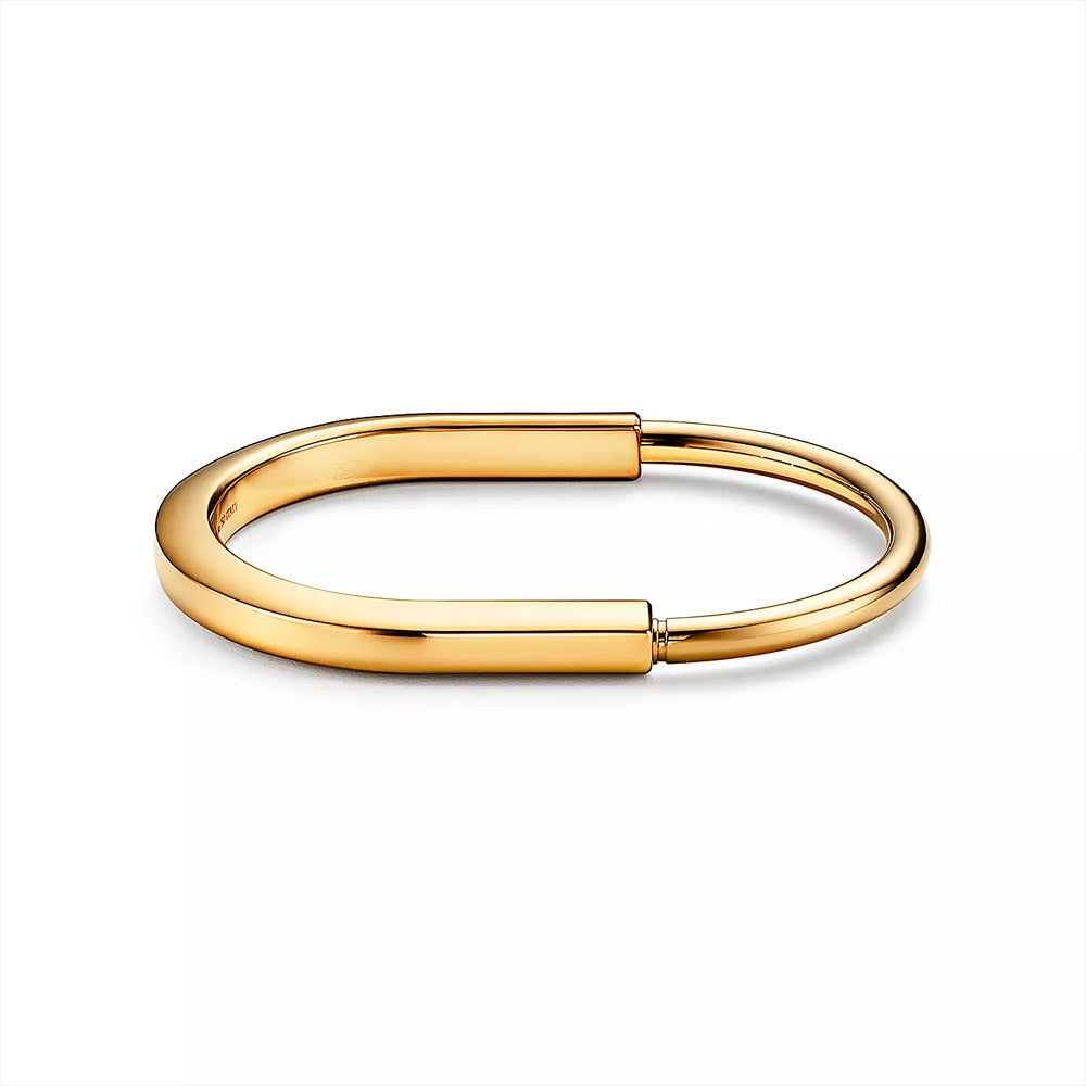 Tiffany & Co. Tiffany Lock Bangle in Yellow Gold