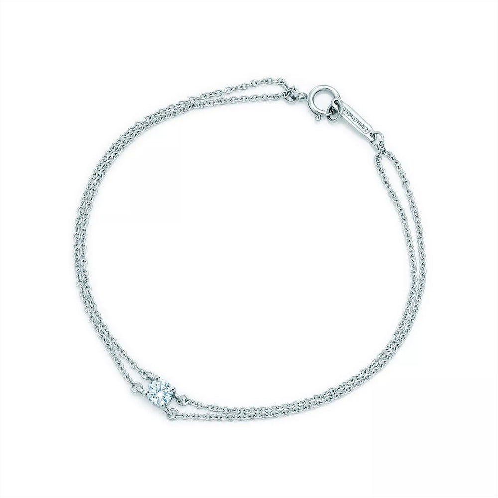 Tiffany & Co. Tiffany Solitaire Diamond Bracelet