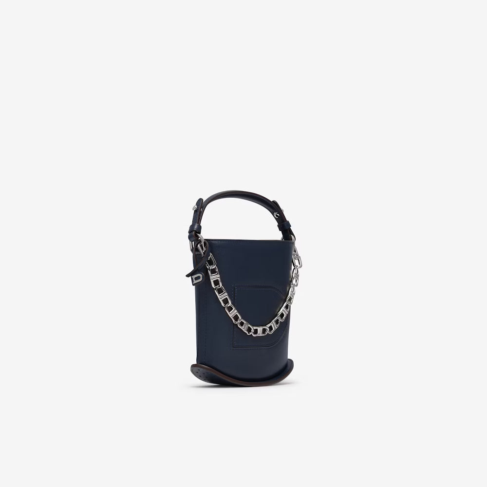 Delvaux Pin Éclat in Box Calf (Navy)