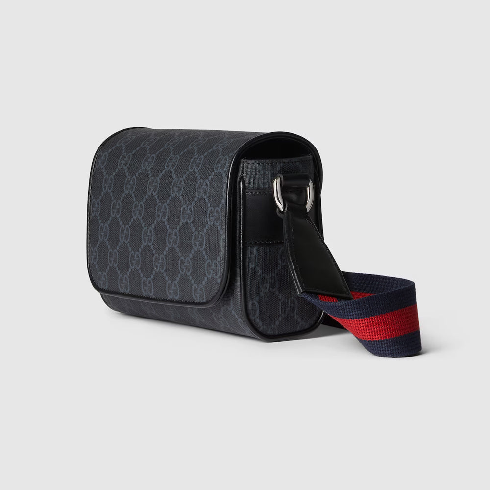 Gucci GG Super Mini Bag (Black GG Supreme canvas)