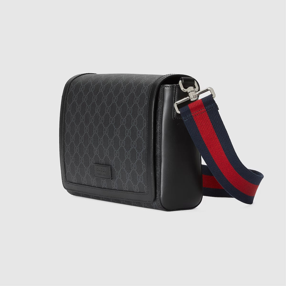 Gucci GG Crossbody Bag (GG black Supreme canvas)