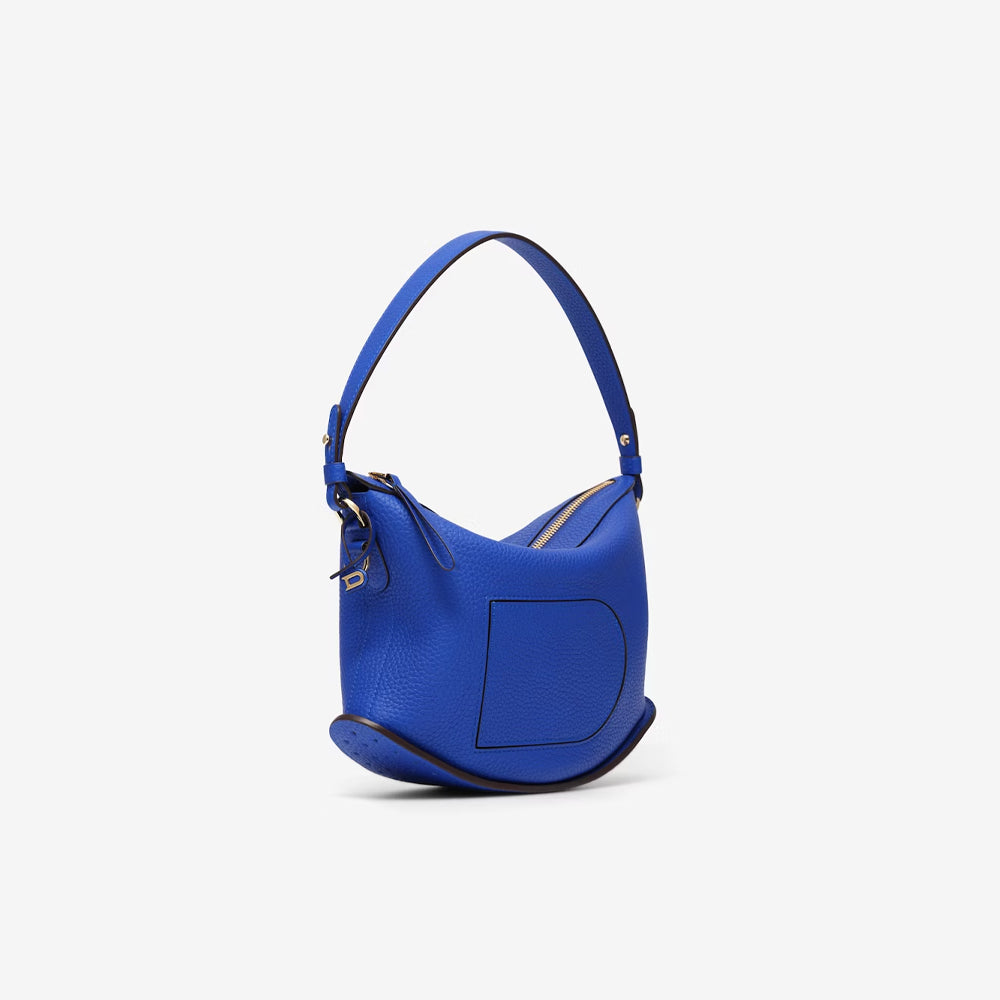 Delvaux Pin Swing in Taurillon Soft (Outremer)