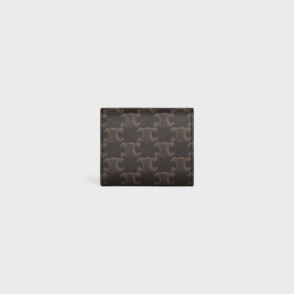 Hong Kong Stock - Celine Small Wallet Triomphe in Triomphe Canvas Tan