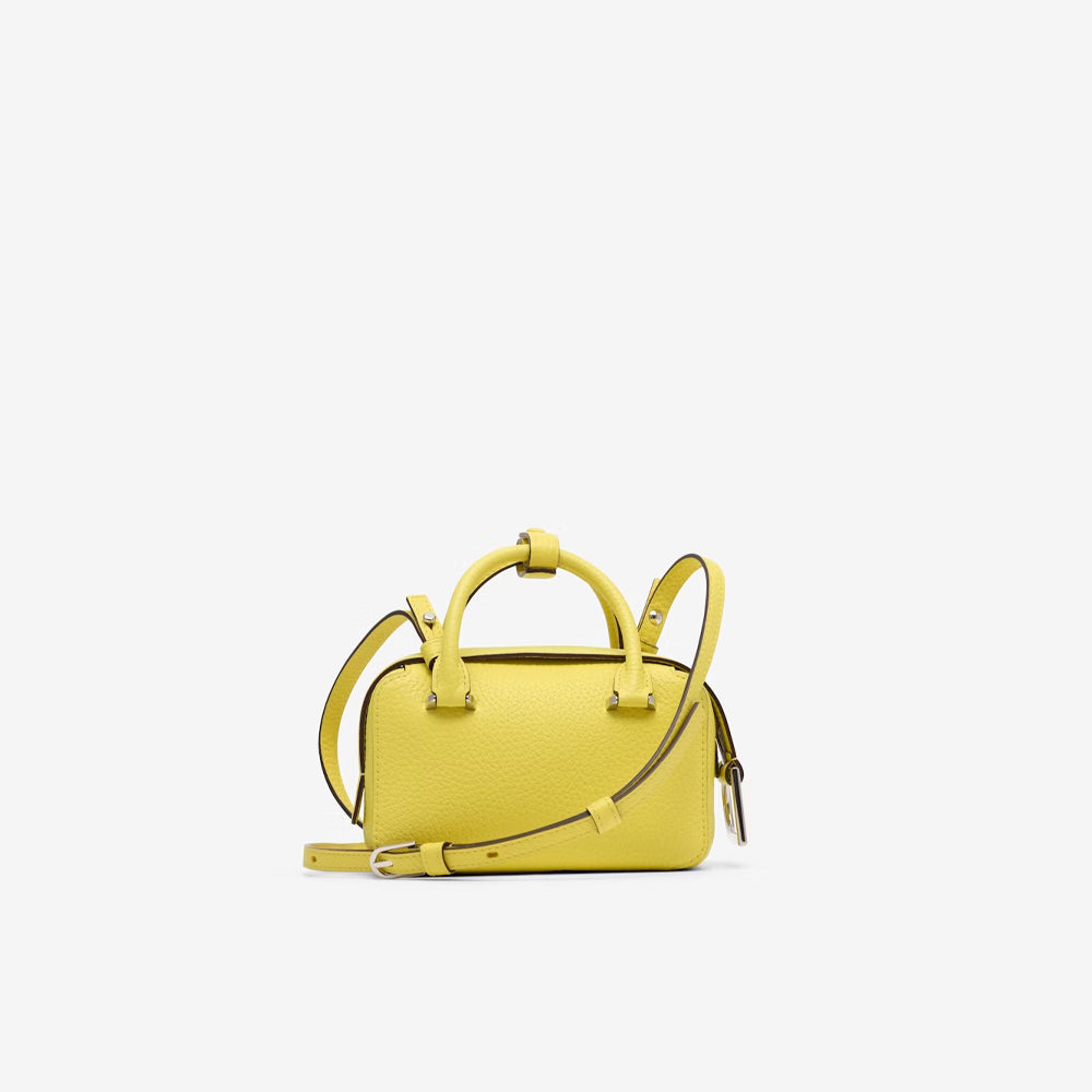 Delvaux Cool Box Nano in Taurillon Soft (Yuzu)