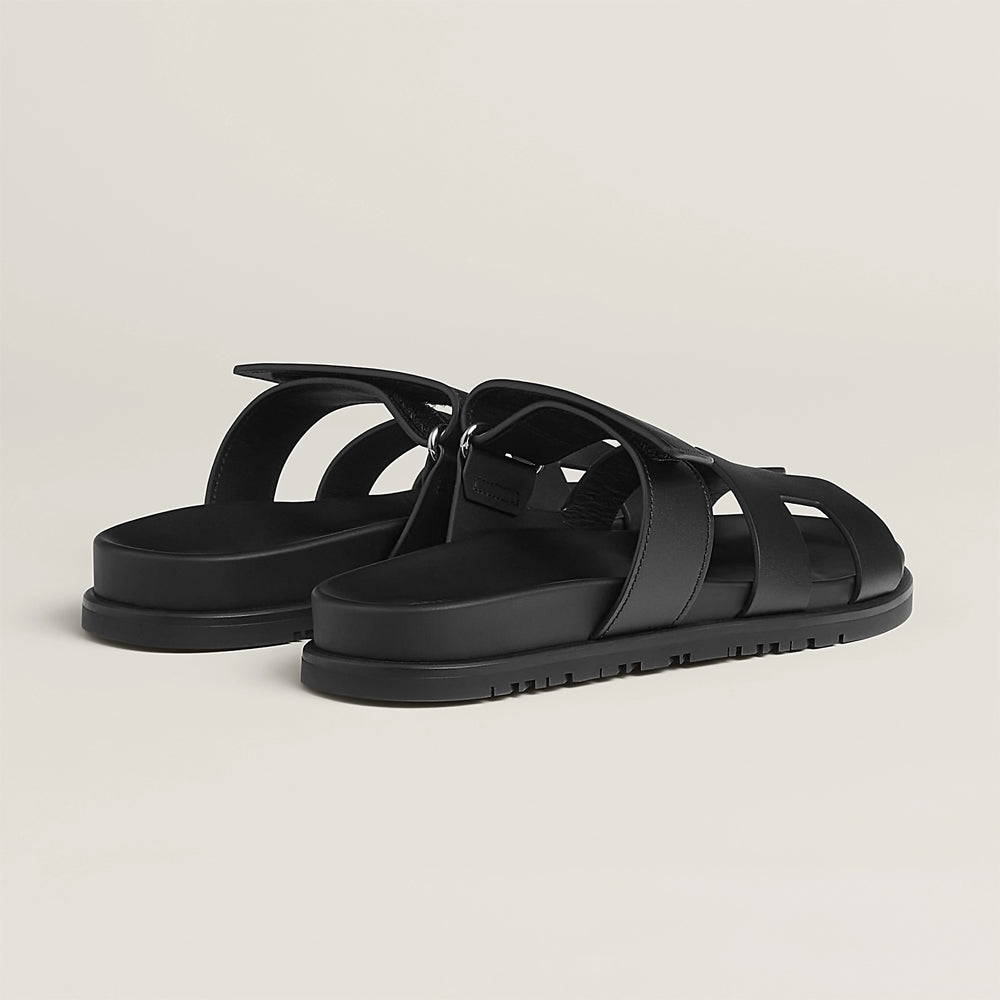 Hong Kong Stock - Hermes Chypre sandal (Noir Size 41)