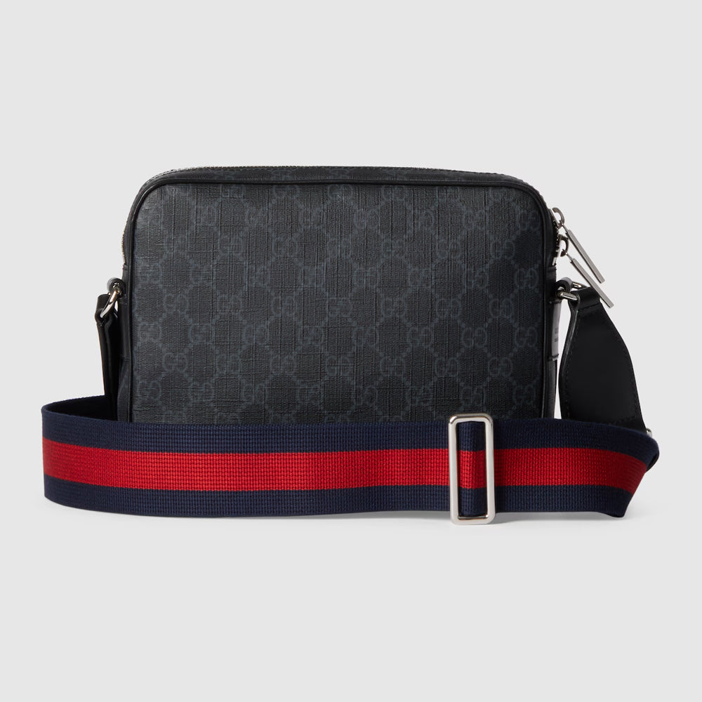 Gucci Small GG Crossbody Bag (Black GG Supreme canvas)