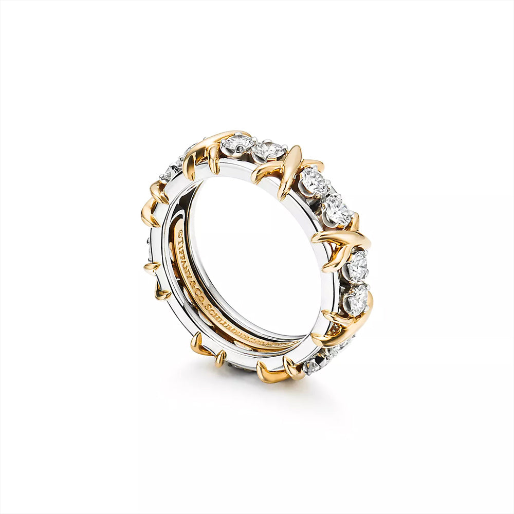 Tiffany Co. Schlumberger Sixteen Stone Ring