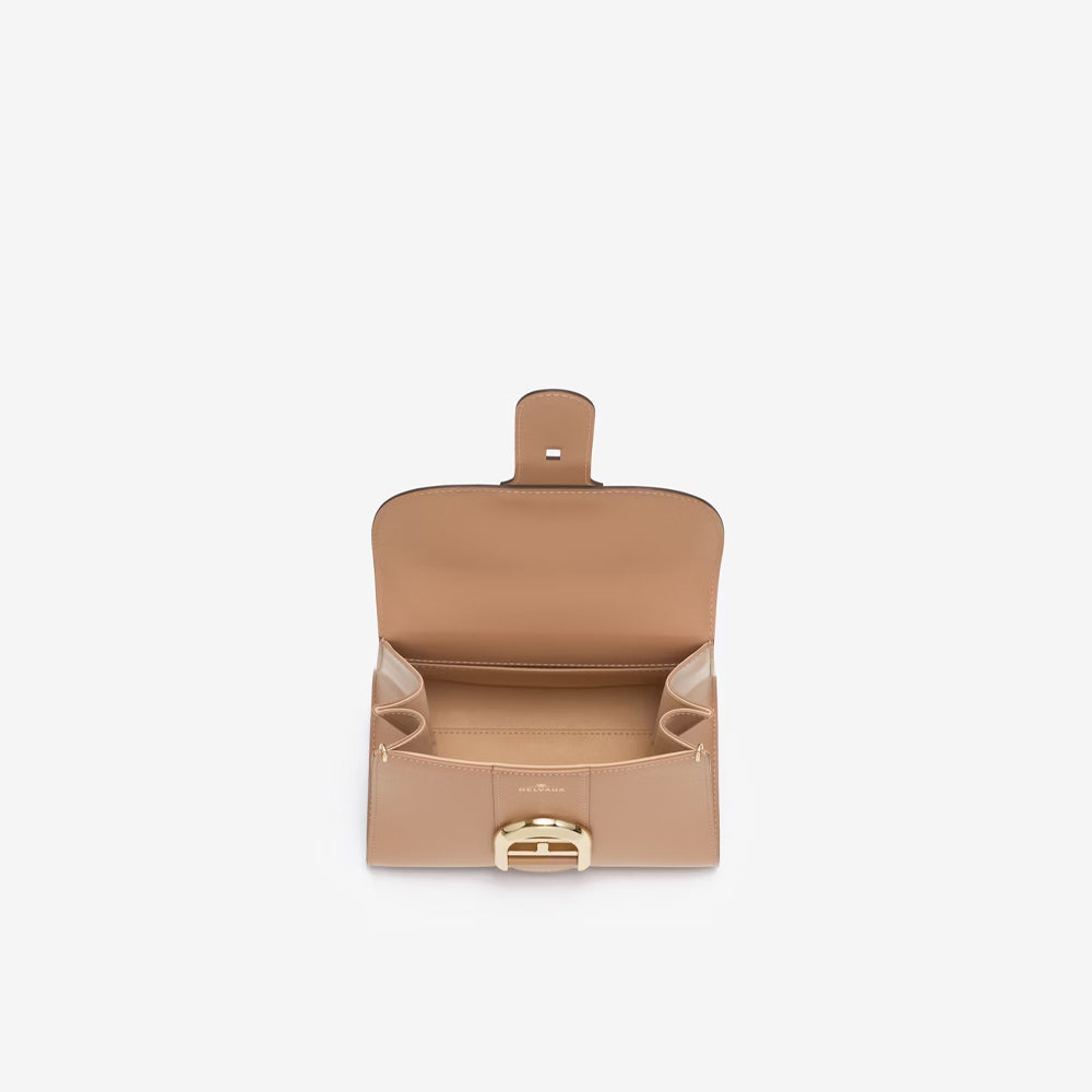 Delvaux Brillant Mini in Box Calf (Tender Beige)