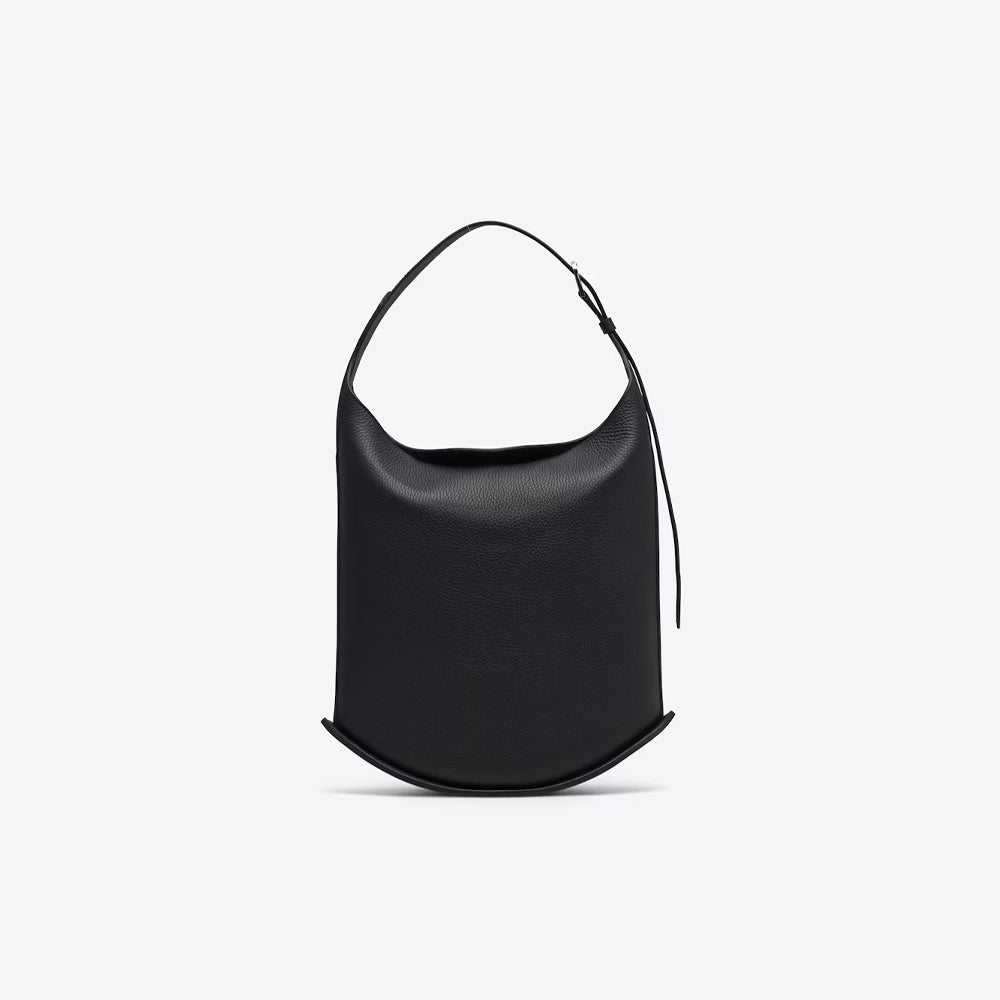 Delvaux Pin Hobo GM in Taurillon Soft (Black)