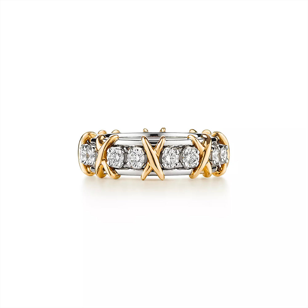 Tiffany & Co. Schlumberger Sixteen Stone Ring