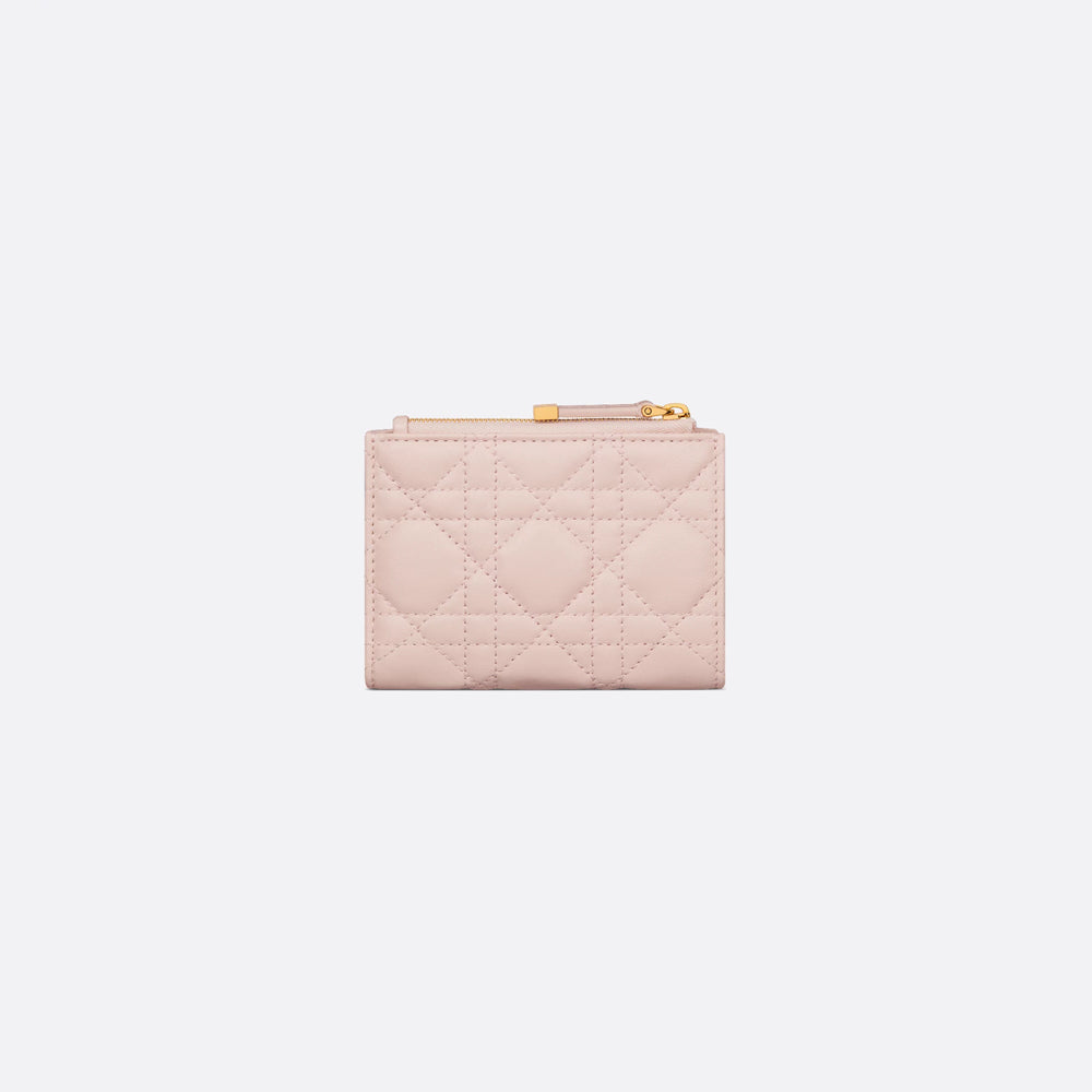 Dior Jolie Dahlia Wallet(Powder Pink Cannage Lambskin)