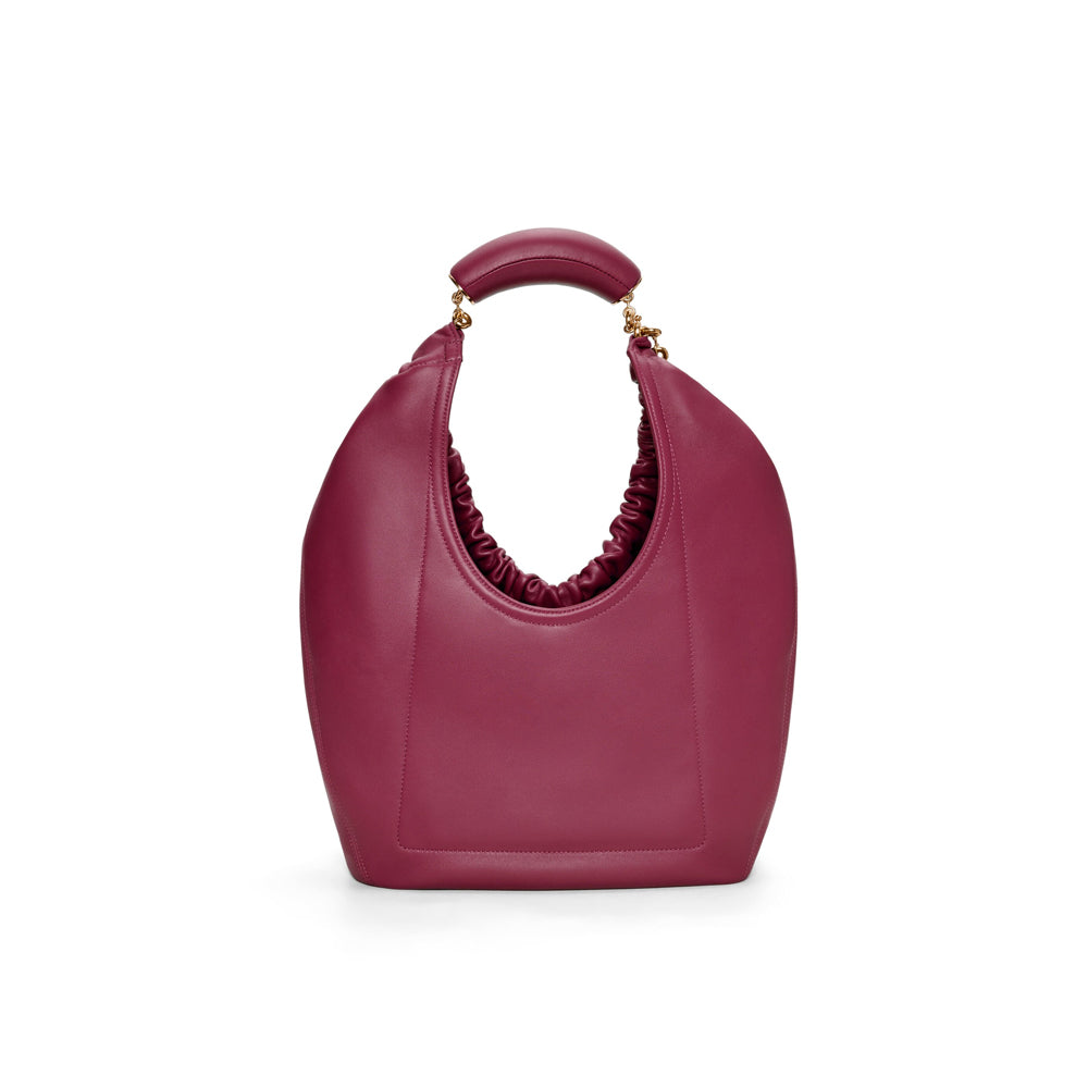 Loewe Medium Squeeze bag in nappa lambskin (Crimson)