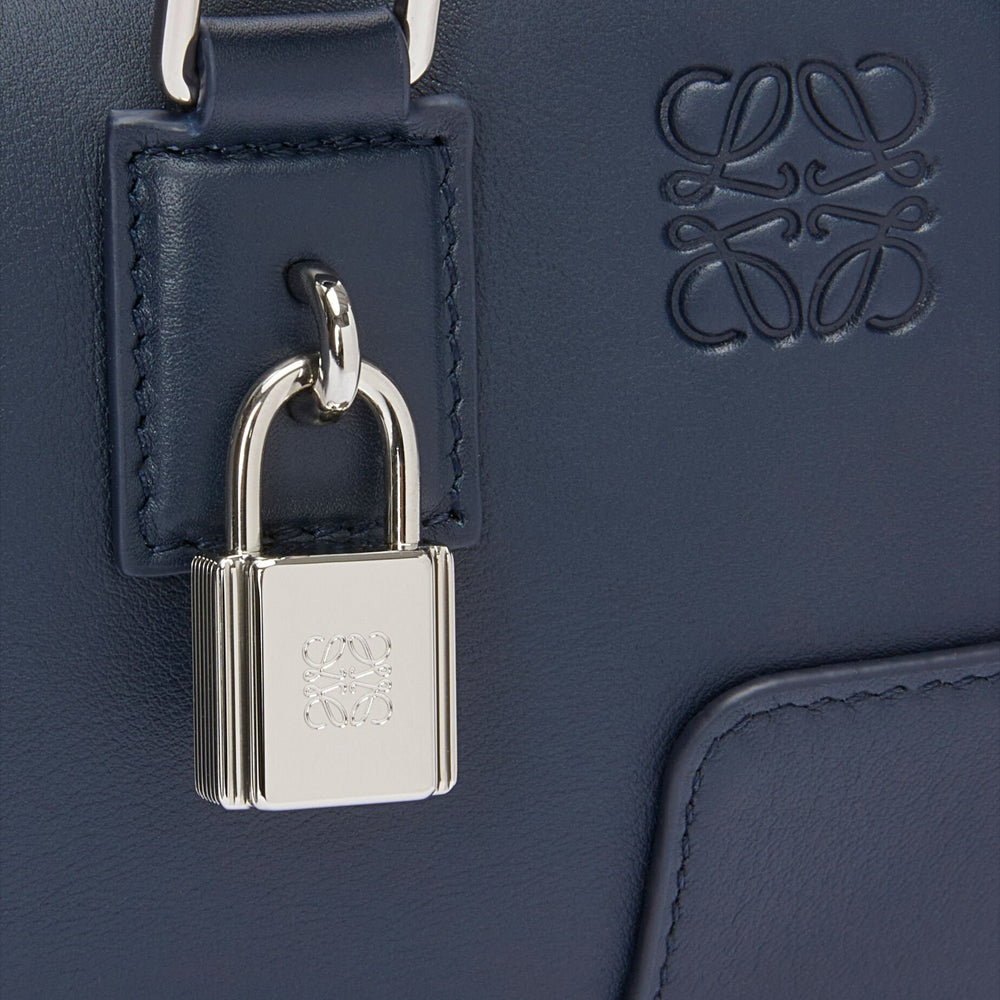 Loewe Amazona 23 Cropped bag in nappa calfskin (Deep Navy)