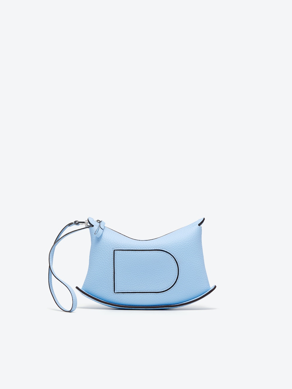 Delvaux Co-Pin Taurillon 軟色（天藍色）