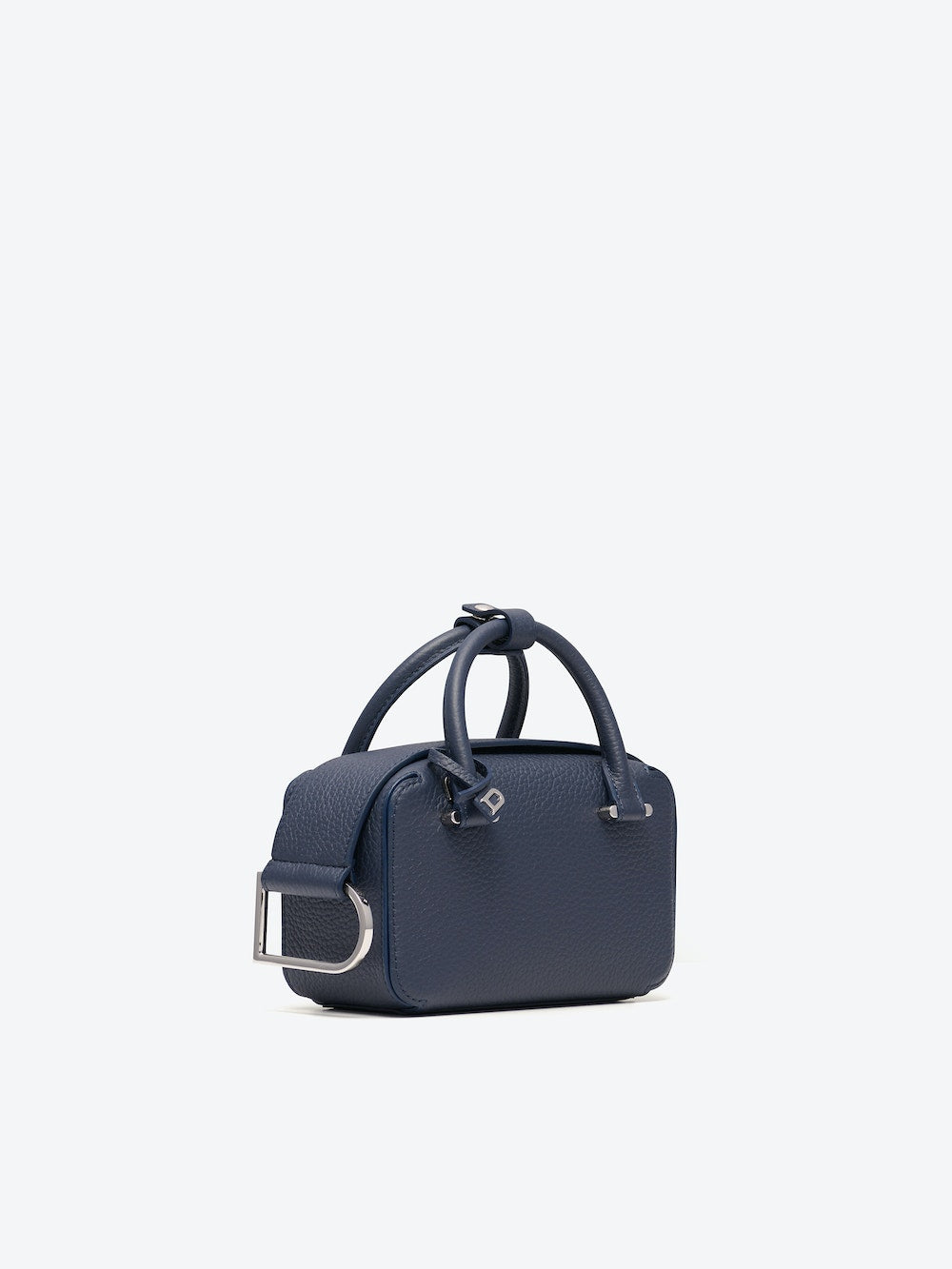 Delvaux Cool Box Nano in Taurillon Soft (Navy)