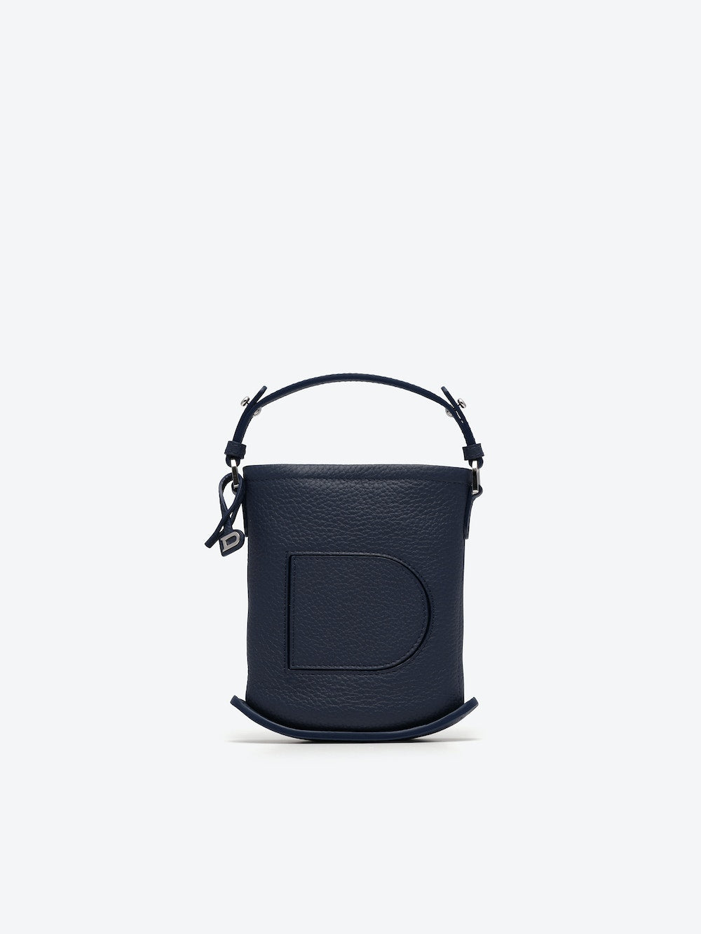 Delvaux Taurillon 軟質別針玩具（海軍藍）