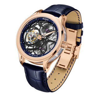 Hong Kong Stock - ZEROO T1 THE ARCHER FULL SKELETON TOURBILLON (Color:  ZT001RBL)