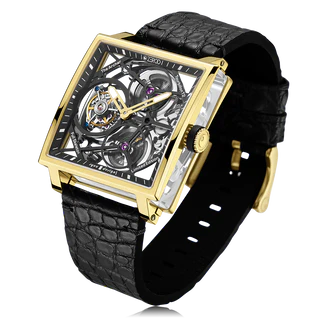 ZEROO T2 THE ARCHER FULL SKELETON TOURBILLON (Color: ZT002GBK)