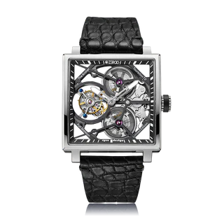 ZEROO T2 THE ARCHER FULL SKELETON TOURBILLON (Color: ZT002SBK)