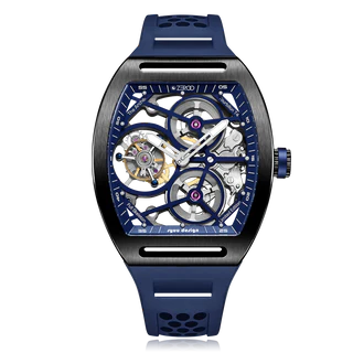 ZEROO T4 THE ARCHER FULL SKELETON TOURBILLON  (Color: ZT004BBL)