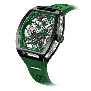 ZEROO T4 THE ARCHER FULL SKELETON TOURBILLON  (Color: ZT004BGR)