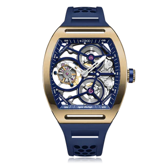 ZEROO T4 THE ARCHER FULL SKELETON TOURBILLON  (Color: ZT004GBL)