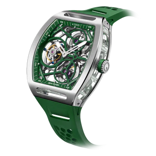 ZEROO T4 THE ARCHER FULL SKELETON TOURBILLON  (Color: ZT004SGR)