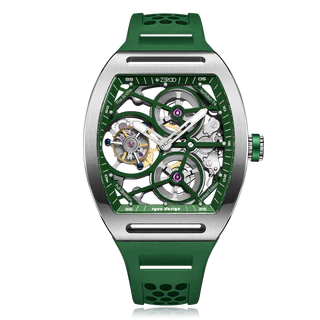 ZEROO T4 THE ARCHER FULL SKELETON TOURBILLON  (Color: ZT004SGR)